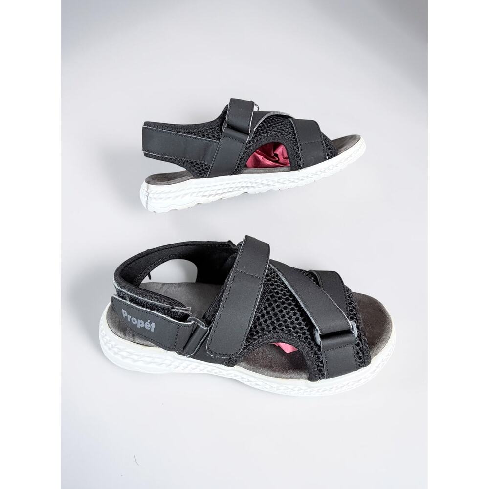 Propet TravelActiv Sport Sandals Women’s 8.5 4E Extra Extra Wide Black - Picture 9 of 14
